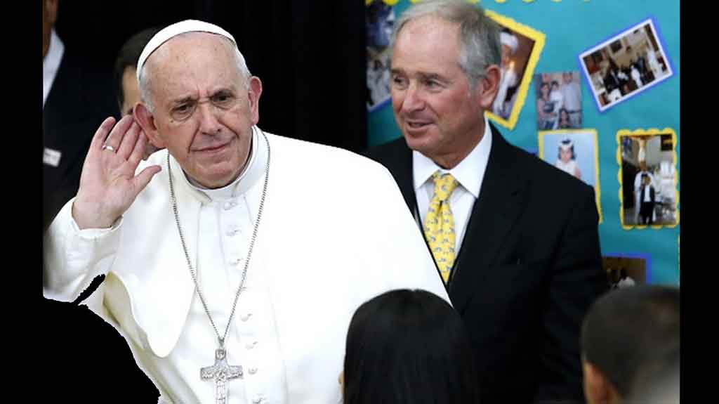 Pope Francis speaks to Congress