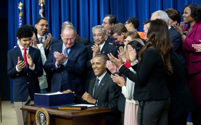 President signs ESSA; NCLB falls; era ends