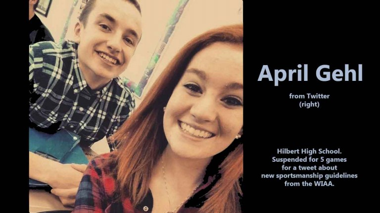 Tweet about sportsmanship gets girl suspended