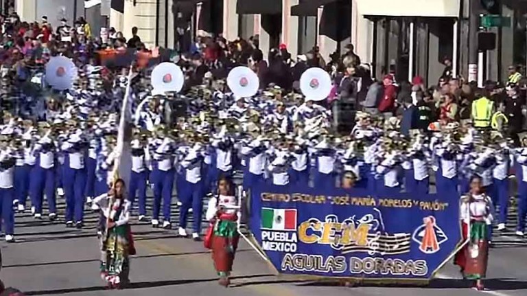 19 marching bands rock the 127th Rose Parade