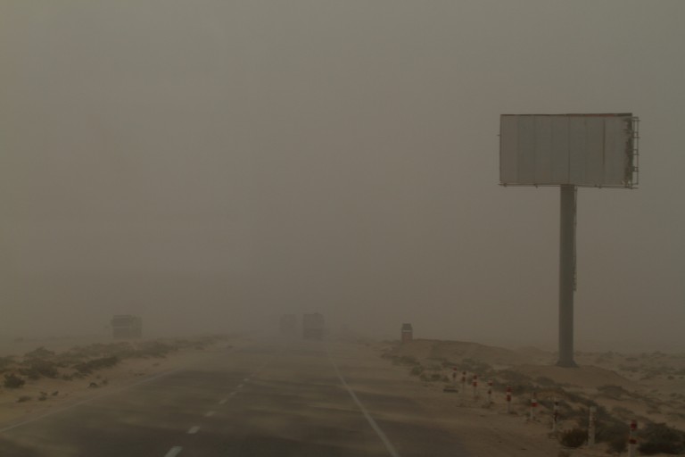 N.H., in snowstorm, declares Trumpian Sandstorm
