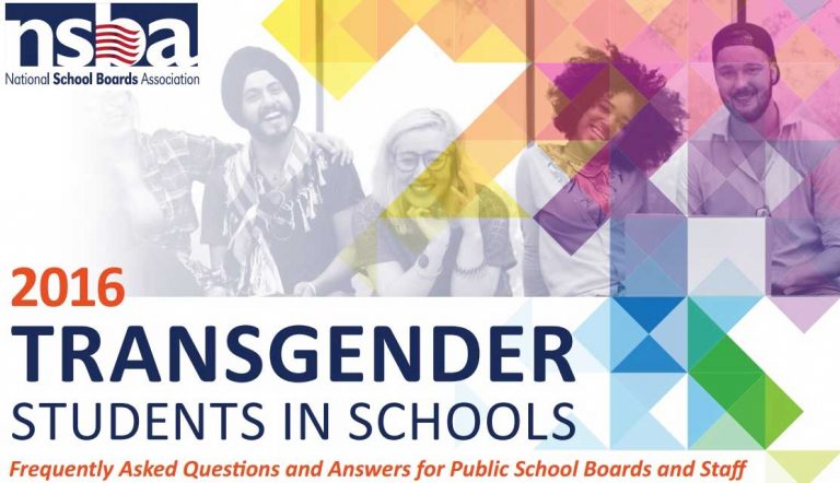 NSBA publishes transgender guidelines for schools