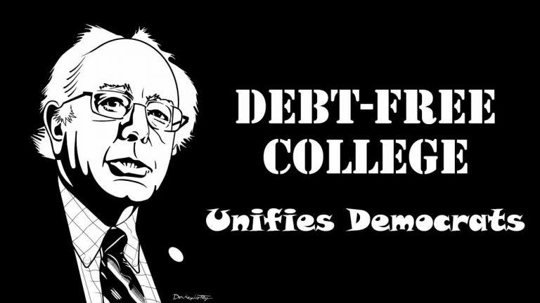 Debt-free college, a Democratic unifying principle