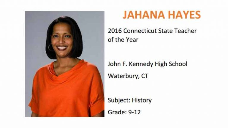 Jahana Hayes: National Teacher of the Year