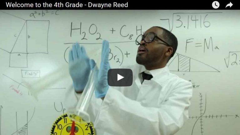 Welcome to 4th grade, a new teacher raps