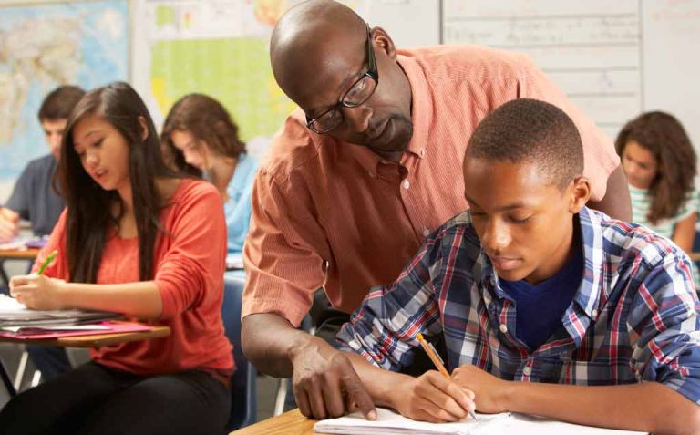 Middle class more likely to get help from teacher