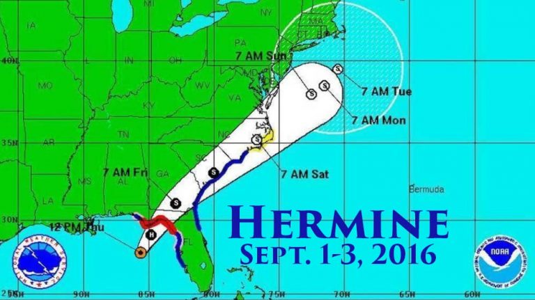 Hurricane Hermine threatens Fla., Ga., Carolina