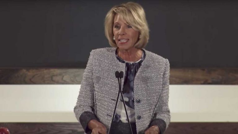 Some words in praise of Betsy DeVos