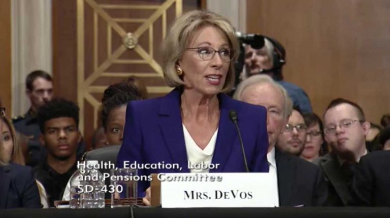 DeVos pauses on sexual assault, Title IX