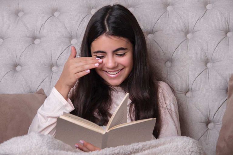 Reading for fun, a student takes no prisoners