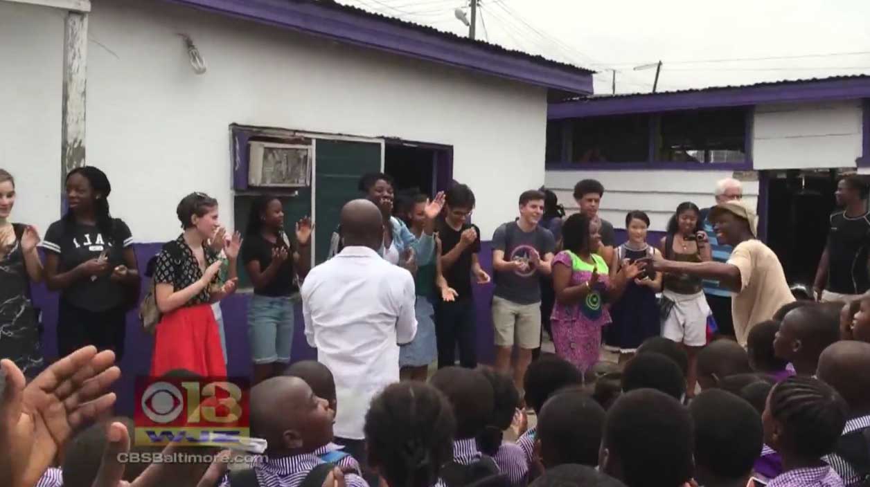 Opening students’ eyes to a world of art in Ghana