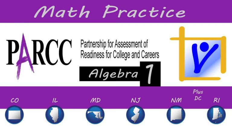 Algebra 1 PARCC: rewrite polynomial