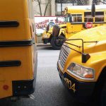 The circus brought busloads of students to downtown Baltimore on Friday April 21 2017