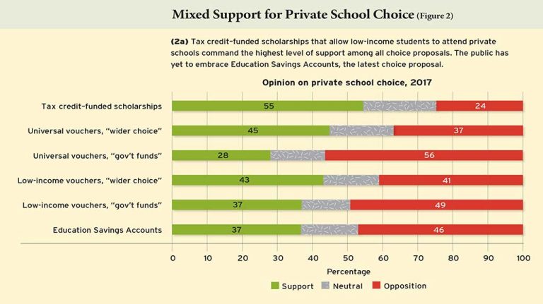 Poll: support for charters drops 12%