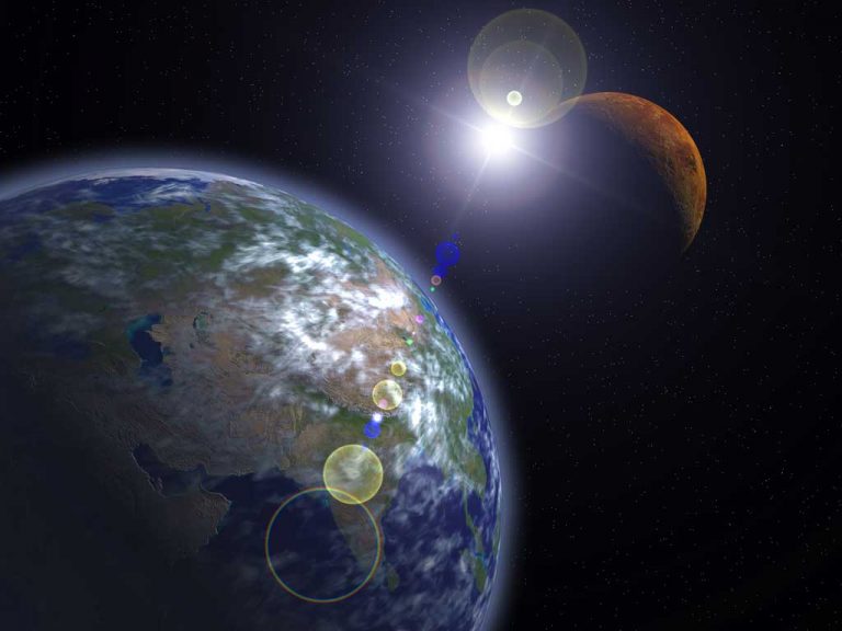 New insight into the creation of Earth & Mars
