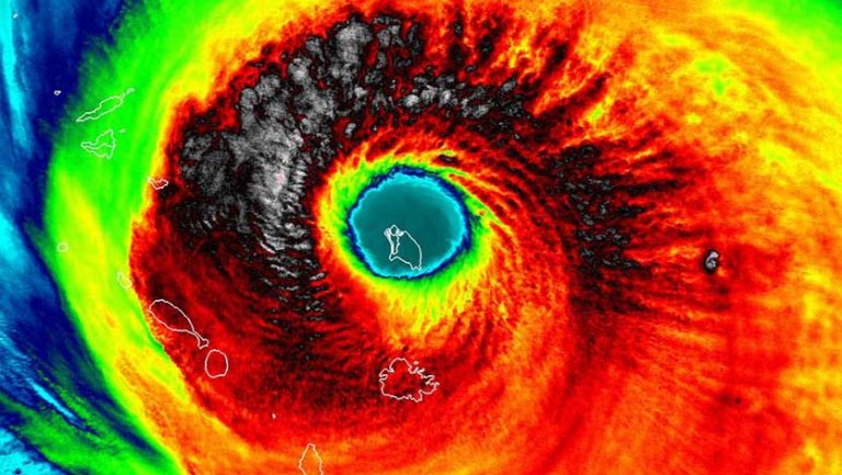 Irma, a Cat. 5, wipes out Antigua, Barbuda; Fla. in path