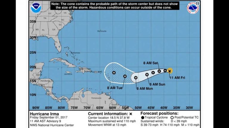 Hurricane Irma churns as fake forecasts abound