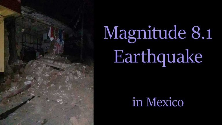 Magnitude 8.1 earthquake strikes Mexico
