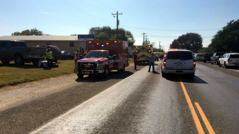 Gunman opens fire inside a rural Texas church