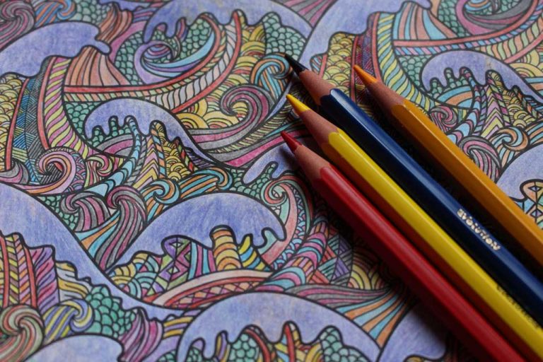 Coloring is OK, but it’s not really art therapy