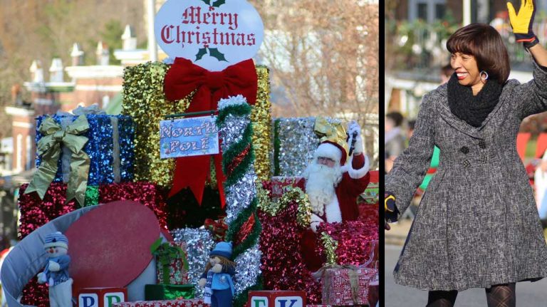 Santa comes to Baltimore in the mayor’s parade