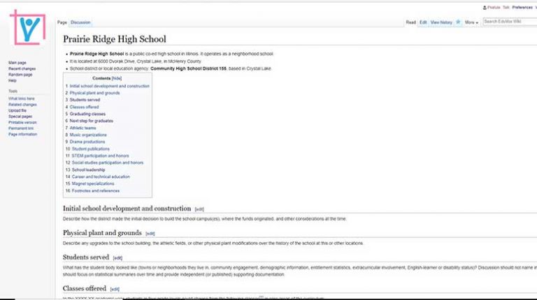 We ask your help in developing our wiki