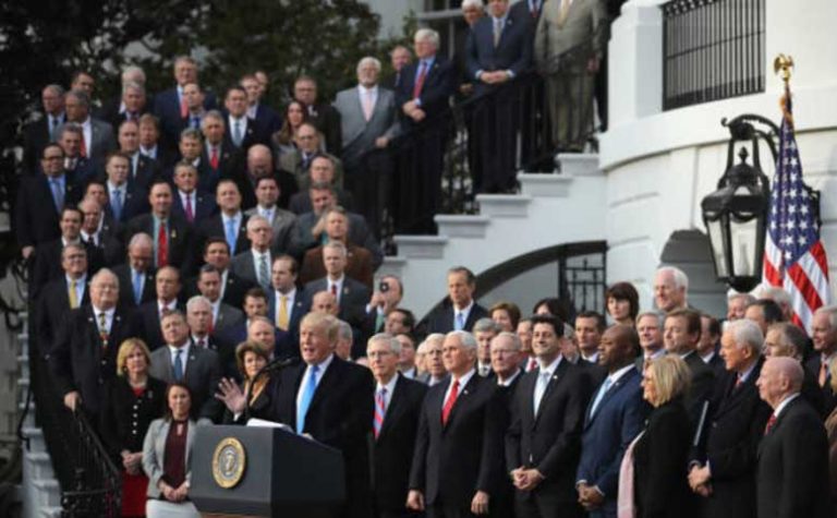 Want trumps need as Congress passes tax reform