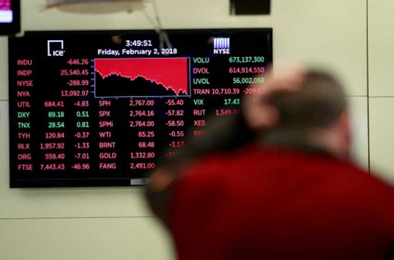 Dow Jones down after a bad week