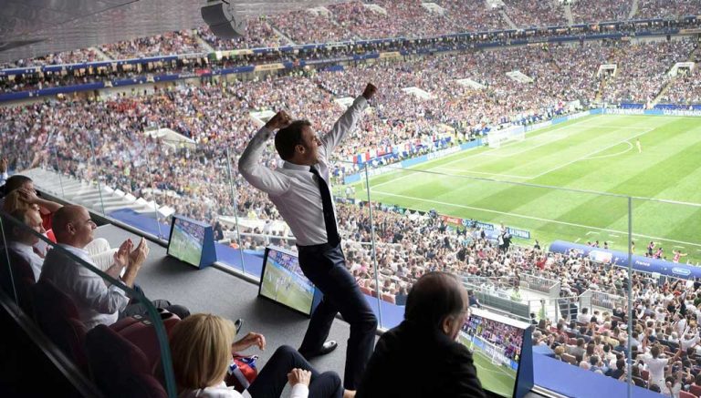 France 4:2 Croatia in 2018 World Cup final