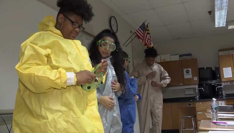 Joppatowne C.T.E. explores homeland security science