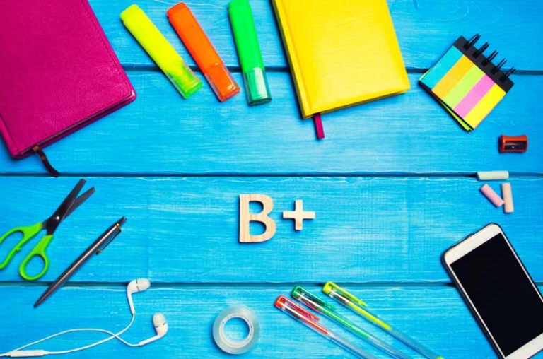 The best students get a few Bs and Cs