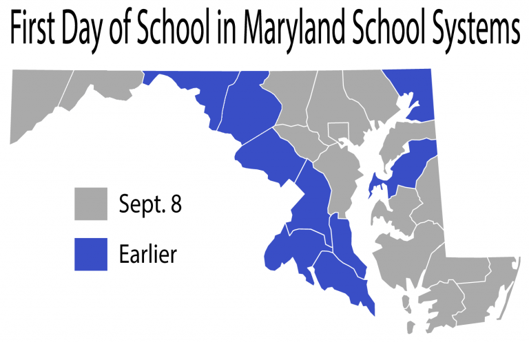 School opens virtually in most Md. districts