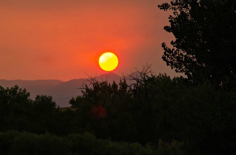 Smoke from Calif. paints the East Coast sun