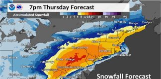 Nor’easter brings pandemic’s 1st snow day
