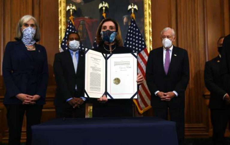 Trump impeached &mdash; again