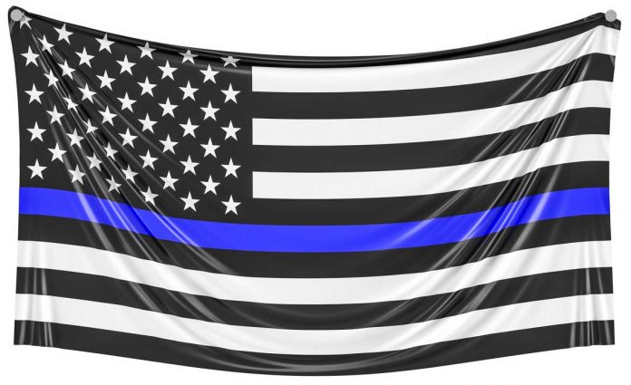 police-blue-line-flag