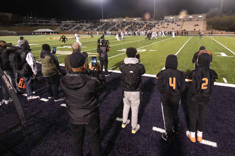 Was it a real school that played football on ESPN?