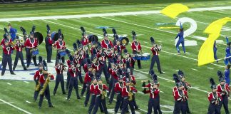 Piqua H.S. band performs at BOA Grand Nationals