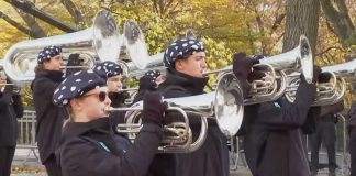 The bands are back in Macy’s 95th parade