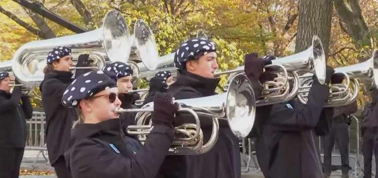 The bands are back in Macy’s 95th parade