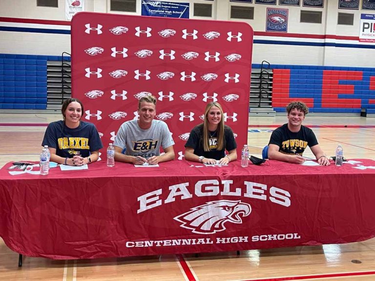Student-athletes sign national letters of intent