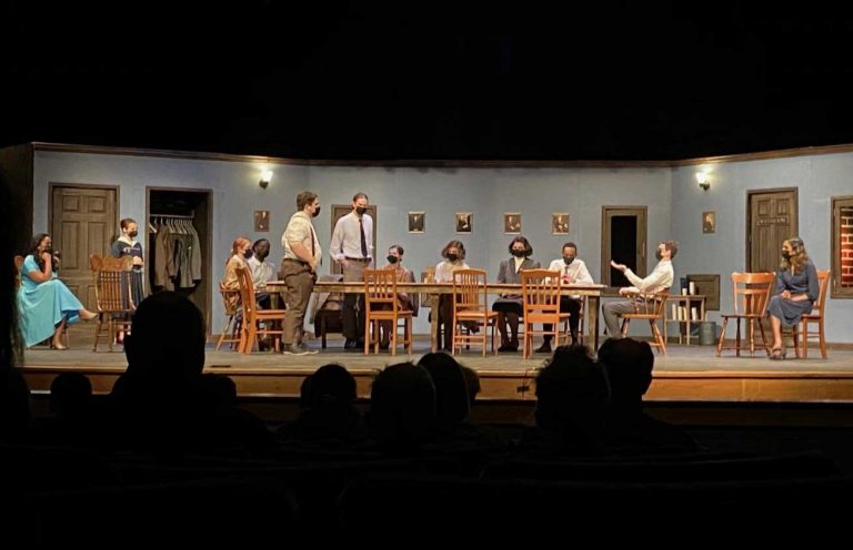 12 Angry Jurors on a live stage in Bethesda