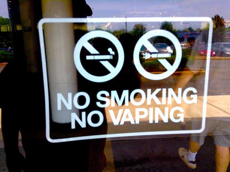 Teen vaping in the US hits 10-year low
