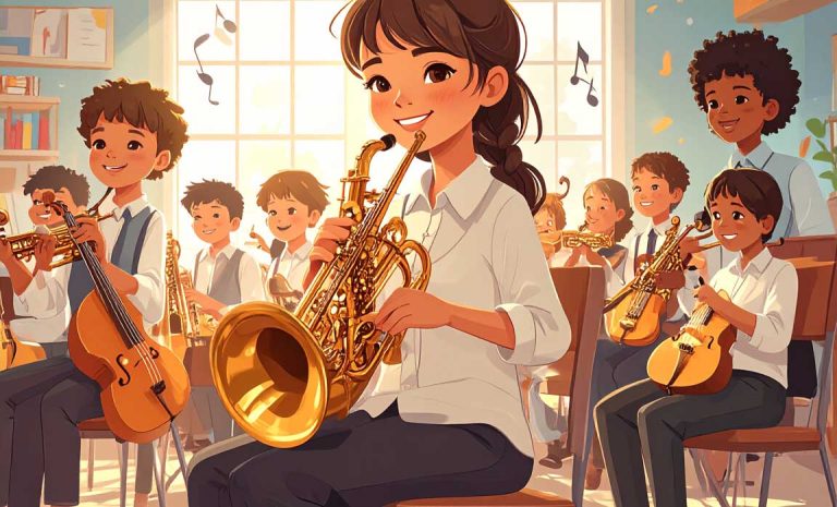 In high school, music builds more than musicians