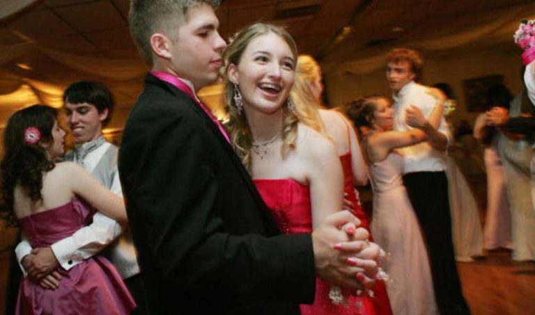 Some science in the story of high school sweethearts